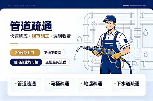 哈尔滨管道疏通